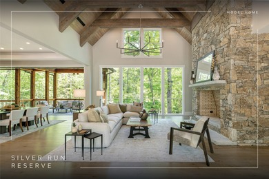 Elegance, sophistication, and mountain mastery converge in this on Headwaters Golf Club in North Carolina - for sale on GolfHomes.com, golf home, golf lot