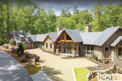 Elegance, sophistication, and mountain mastery converge in this on Headwaters Golf Club in North Carolina - for sale on GolfHomes.com, golf home, golf lot