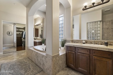 Welcome to this elegant San Vicente model in the gated Fairways on Estrella Mountain Ranch Golf Course in Arizona - for sale on GolfHomes.com, golf home, golf lot