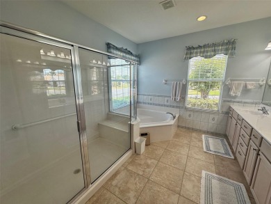 GREAT 3/2 CBS KINGSTON MODEL LOCATED IN CASTLE PINES ON A VERY on Eagle Ridge At Spruce Creek Country Club in Florida - for sale on GolfHomes.com, golf home, golf lot