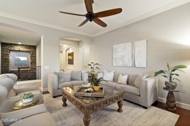 Welcome to this elegant San Vicente model in the gated Fairways on Estrella Mountain Ranch Golf Course in Arizona - for sale on GolfHomes.com, golf home, golf lot