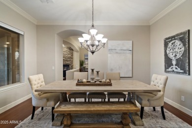 Welcome to this elegant San Vicente model in the gated Fairways on Estrella Mountain Ranch Golf Course in Arizona - for sale on GolfHomes.com, golf home, golf lot