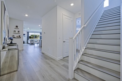 Stunning, move-in ready home with long lake views in the 55+ on Marina Lakes Golf Course in Florida - for sale on GolfHomes.com, golf home, golf lot