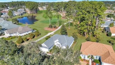 Enjoy serene views of the 8th green of the Okatie Creek golf on Hidden Cypress Golf Club in South Carolina - for sale on GolfHomes.com, golf home, golf lot