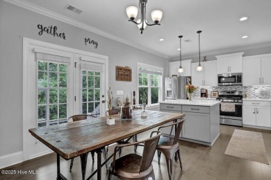Located on a cul-de-sac lot backing up to the woods, this 5 on Olde Point Golf and Country Club in North Carolina - for sale on GolfHomes.com, golf home, golf lot