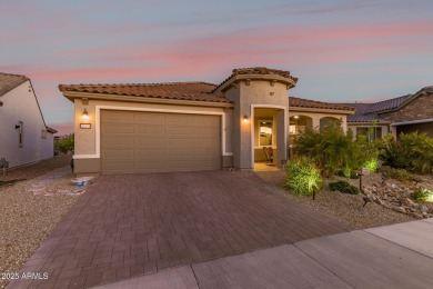 Built in 2023 and better than new, this home in the 55+ Del Webb on Copper Canyon Golf Club in Arizona - for sale on GolfHomes.com, golf home, golf lot