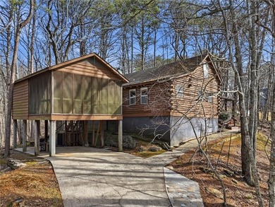This Authentic Log Cabin Kept in It's Original Condition on The Highlands Course at Lake Arrowhead in Georgia - for sale on GolfHomes.com, golf home, golf lot