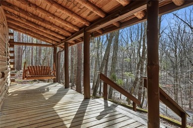 This Authentic Log Cabin Kept in It's Original Condition on The Highlands Course at Lake Arrowhead in Georgia - for sale on GolfHomes.com, golf home, golf lot