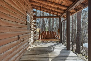 This Authentic Log Cabin Kept in It's Original Condition on The Highlands Course at Lake Arrowhead in Georgia - for sale on GolfHomes.com, golf home, golf lot