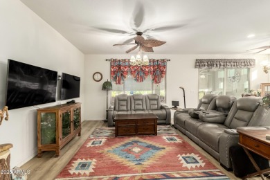 Built in 2023 and better than new, this home in the 55+ Del Webb on Copper Canyon Golf Club in Arizona - for sale on GolfHomes.com, golf home, golf lot