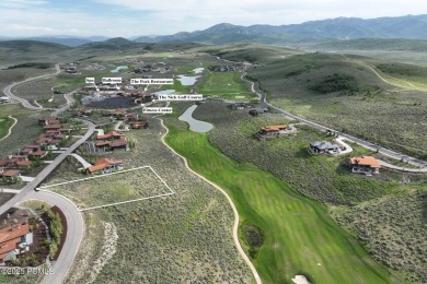 Perched above the 1st hole of the signature Nicklaus Painted on Promontory Nicklaus Painted Valley Golf Course in Utah - for sale on GolfHomes.com, golf home, golf lot