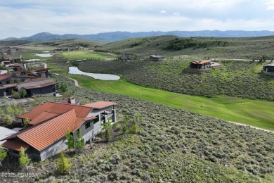 Perched above the 1st hole of the signature Nicklaus Painted on Promontory Nicklaus Painted Valley Golf Course in Utah - for sale on GolfHomes.com, golf home, golf lot