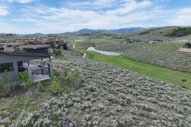 Perched above the 1st hole of the signature Nicklaus Painted on Promontory Nicklaus Painted Valley Golf Course in Utah - for sale on GolfHomes.com, golf home, golf lot