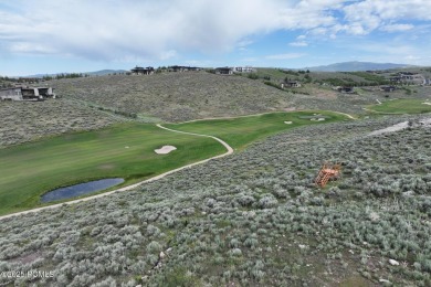 Perched above the 1st hole of the signature Nicklaus Painted on Promontory Nicklaus Painted Valley Golf Course in Utah - for sale on GolfHomes.com, golf home, golf lot