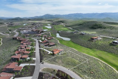 Perched above the 1st hole of the signature Nicklaus Painted on Promontory Nicklaus Painted Valley Golf Course in Utah - for sale on GolfHomes.com, golf home, golf lot