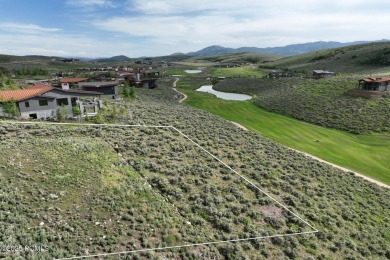 Perched above the 1st hole of the signature Nicklaus Painted on Promontory Nicklaus Painted Valley Golf Course in Utah - for sale on GolfHomes.com, golf home, golf lot