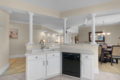 Sunlight pours into this bright, open 3-bedroom, 2-bath end-unit on Barefoot Resort and Golf Club  in South Carolina - for sale on GolfHomes.com, golf home, golf lot