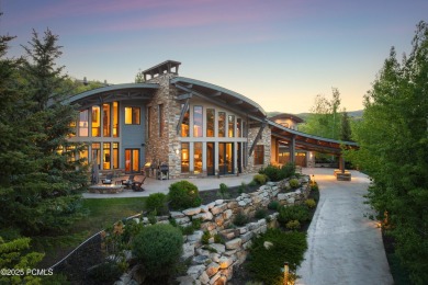 7725 Glenwild Drive is a striking architectural masterpiece on Glenwild Golf Club and Spa in Utah - for sale on GolfHomes.com, golf home, golf lot