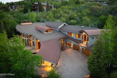 7725 Glenwild Drive is a striking architectural masterpiece on Glenwild Golf Club and Spa in Utah - for sale on GolfHomes.com, golf home, golf lot