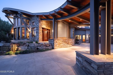 7725 Glenwild Drive is a striking architectural masterpiece on Glenwild Golf Club and Spa in Utah - for sale on GolfHomes.com, golf home, golf lot