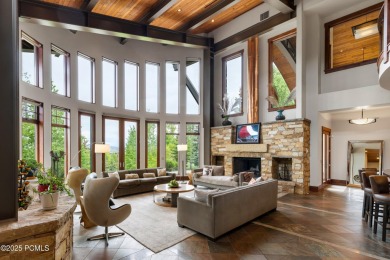 7725 Glenwild Drive is a striking architectural masterpiece on Glenwild Golf Club and Spa in Utah - for sale on GolfHomes.com, golf home, golf lot