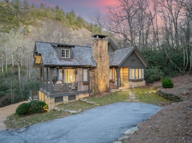 Nestled within the gated community of Highlands Falls Country on Highlands Falls Country Club in North Carolina - for sale on GolfHomes.com, golf home, golf lot