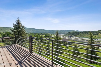 Summer Stunner!  Coveted Jeremy Ranch twin home neighborhood on Jeremy Golf and Country Club in Utah - for sale on GolfHomes.com, golf home, golf lot