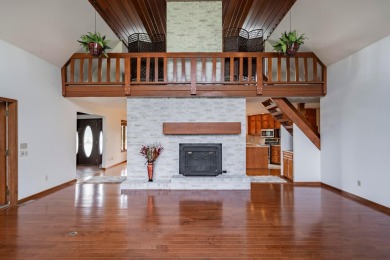 Custom built home with stunning floor to ceiling windows on Washington Country Club in Ohio - for sale on GolfHomes.com, golf home, golf lot
