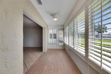 With a finished Florida room this is one of the larger 1-bedroom on Kings Point Executive Golf Course in Florida - for sale on GolfHomes.com, golf home, golf lot
