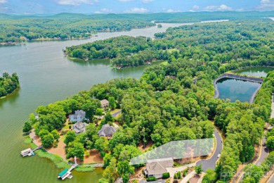 BADIN LAKE WATERFRONT LOT! Beautiful waterfront lot located in on Old North State Club in North Carolina - for sale on GolfHomes.com, golf home, golf lot