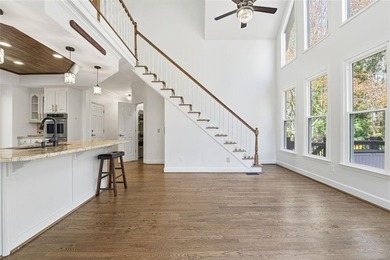 **SHOWSTOPPER!!** EUROPEAN-STYLE ESTATE ON THE 6TH FAIRWAY with on Brookstone Golf and Country Club in Georgia - for sale on GolfHomes.com, golf home, golf lot