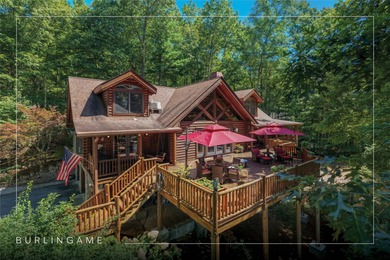Discover the timeless appeal of mountain living in this classic on Burlingame Country Club in North Carolina - for sale on GolfHomes.com, golf home, golf lot