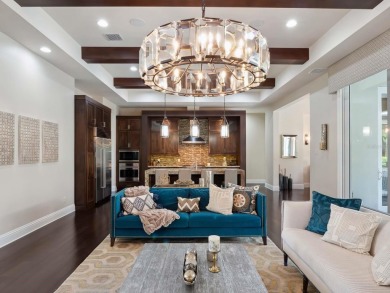 Custom built in 2015 by Maroon Fine Homes, this beautiful on Lake Nona Golf Club, Inc. in Florida - for sale on GolfHomes.com, golf home, golf lot