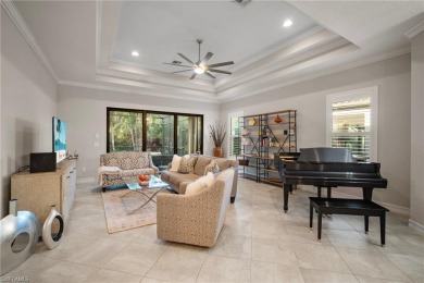 Enjoy the serenity of this spacious Capri Model Villa in the on The Classics Country Club At Lely Resort in Florida - for sale on GolfHomes.com, golf home, golf lot