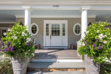 Privately sited within the prestigious Oyster Harbors golf on Oyster Harbors Club in Massachusetts - for sale on GolfHomes.com, golf home, golf lot