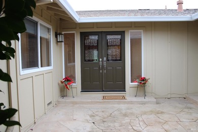 Few homes in Oakmont compare to the sweeping triple fairway golf on Oakmont Golf Club in California - for sale on GolfHomes.com, golf home, golf lot