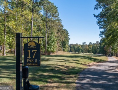 Perfect Location! This beautiful home is situated on the 17th on Canongate On White Oak Golf Course in Georgia - for sale on GolfHomes.com, golf home, golf lot