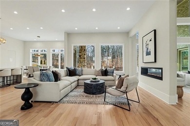 Set on a private 2.3-acre creek-lined homesite in the on Echelon Golf Club in Georgia - for sale on GolfHomes.com, golf home, golf lot