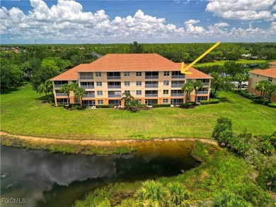 Enjoy maintenance-free living in this top-floor corner condo on Pelican Preserve Golf Club in Florida - for sale on GolfHomes.com, golf home, golf lot