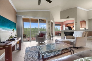 Enjoy maintenance-free living in this top-floor corner condo on Pelican Preserve Golf Club in Florida - for sale on GolfHomes.com, golf home, golf lot