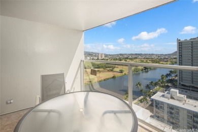Furnished studio with 2 beds and kitchenette, large lanai with on Ala Wai Golf Course in Hawaii - for sale on GolfHomes.com, golf home, golf lot