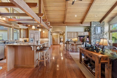 Come explore this stunning single-level residence on the 10th on Eagle Bend Golf Course in Montana - for sale on GolfHomes.com, golf home, golf lot
