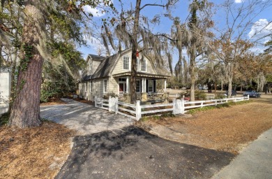 This charming and unique Dutch Colonial-style home is nestled in on Miler Country Club in South Carolina - for sale on GolfHomes.com, golf home, golf lot