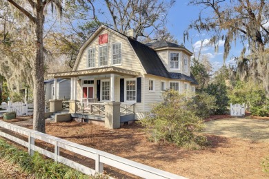 This charming and unique Dutch Colonial-style home is nestled in on Miler Country Club in South Carolina - for sale on GolfHomes.com, golf home, golf lot