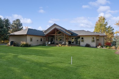 Come explore this stunning single-level residence on the 10th on Eagle Bend Golf Course in Montana - for sale on GolfHomes.com, golf home, golf lot