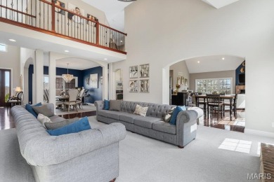 Discover this stunning 1.5-story home offering the perfect blend on Fox Creek Golf Club in Illinois - for sale on GolfHomes.com, golf home, golf lot
