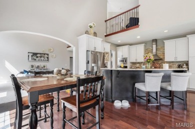 Discover this stunning 1.5-story home offering the perfect blend on Fox Creek Golf Club in Illinois - for sale on GolfHomes.com, golf home, golf lot