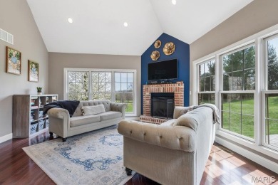 Discover this stunning 1.5-story home offering the perfect blend on Fox Creek Golf Club in Illinois - for sale on GolfHomes.com, golf home, golf lot