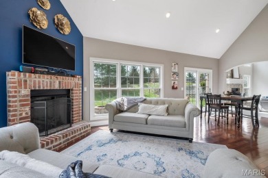 Discover this stunning 1.5-story home offering the perfect blend on Fox Creek Golf Club in Illinois - for sale on GolfHomes.com, golf home, golf lot