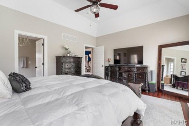 Discover this stunning 1.5-story home offering the perfect blend on Fox Creek Golf Club in Illinois - for sale on GolfHomes.com, golf home, golf lot